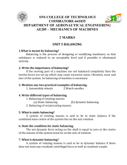 DEPARTMENT OF AERONAUTICAL ENGINEERING