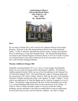 Sandwiching in History - the Arkansas Historic Preservation Program