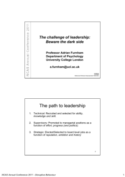 Presentation handout