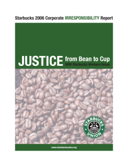 JUSTICE from Bean to Cup - Industrial Workers of the World