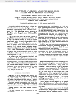 salts. This was done on the assumption that since levels would be