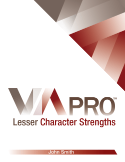 a sample - VIA Institute on Character