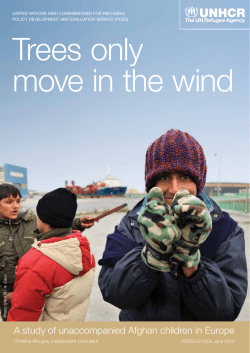 A study of unaccompanied Afghan children in Europe