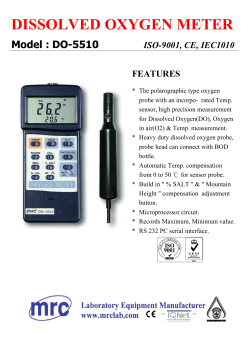 dissolved oxygen meter