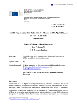 announced - European Commission