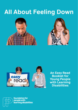All About Feeling Down - Mental Health Foundation