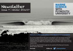 Newsletter - Plymouth University