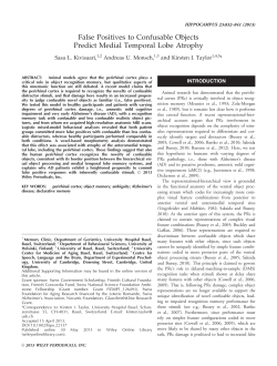 False positives to confusable objects predict - Felix Platter