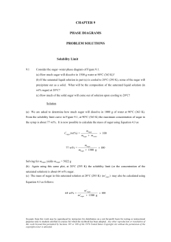 CHAPTER 9 PHASE DIAGRAMS PROBLEM SOLUTIONS