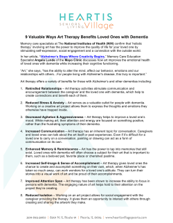 9 Valuable Ways Art Therapy Benefits Loved Ones with Dementia