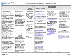 Blue Cross Medicare Advantage (PPO)SM Quick