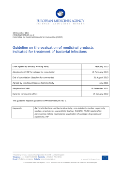 Guideline on the evaluation of medicinal - EMA