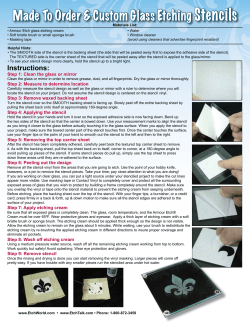 Step 1 - Etchworld.com