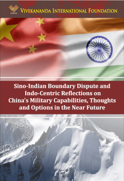 sino-indian boundary dispute - Vivekananda International Foundation