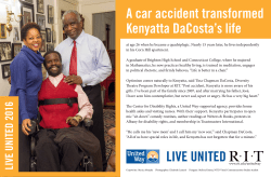 A car accident transformed Kenyatta DaCosta`s life