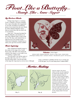 Float Like a Butterfly