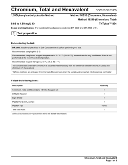 Chromium, Total and Hexavalent DOC316.53.01035