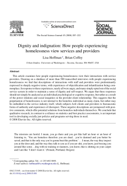 Dignity and indignation: How people