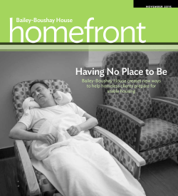 Having No Place to Be - Bailey