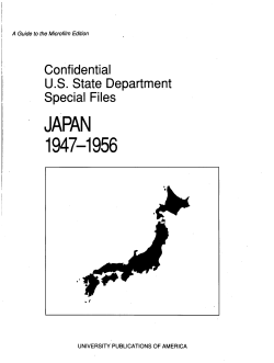 JAPAN 1947-1956