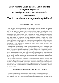 The attack against Charlie Hebdo