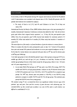 DISCUSSION In our series, a total of 206 patients