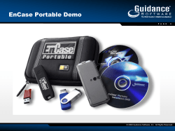 EnCase Portable Demo