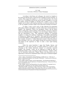 Democratizing Laughter