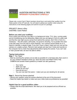 Marcus online - Cast It Talent