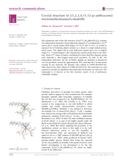 Crystal structure of [(1, 2, 3, 4, 11, 12-&eta;)