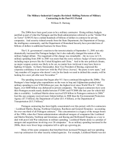 The Military-Industrial Complex Revisited