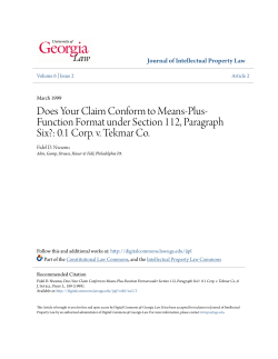 Does Your Claim Conform to Means-Plus