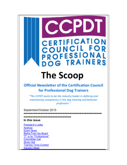 The Scoop September-October 2015