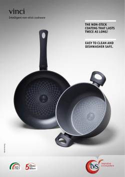 THE NON-STICK COATING THAT LASTS TWICE AS LONG! EASY