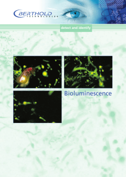 Bioluminescence - HVD LifeSciences > Home