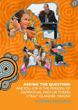 ASKING THE QUESTION: ARE YOU (OR IS THE PERSON) OF