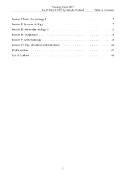 Abstract book