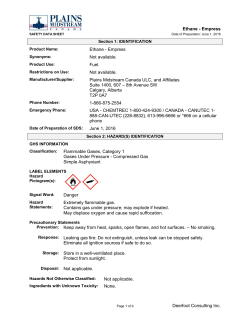 Ethane Empress - Plains Midstream Canada