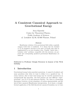 A Consistent Canonical Approach to Gravitational Energy