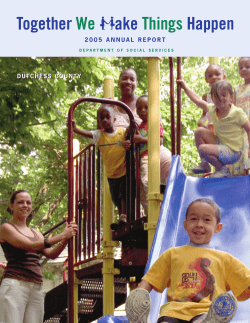 Together We ake Things Happen