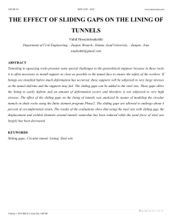 Influence of crushed fault zone at andesitic rocks in the Zaker