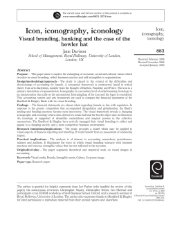 Icon, iconography, iconology