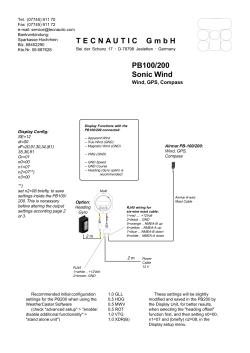 PB100/200 Sonic Wind TECNAUTIC _ GmbH