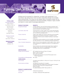 Folding Carton Board