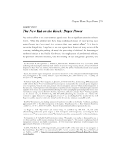 Buyer Power - American Antitrust Institute