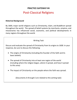 Post-Classical Religions
