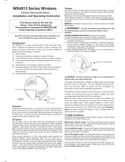 Installation Instructions