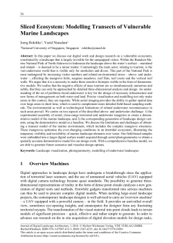 Sliced Ecosystem: Modelling Transects of Vulnerable