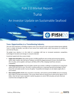 Fish 2.0 Market Report - American Albacore Fishing Association