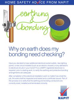 Why on earth does my bonding need checking?